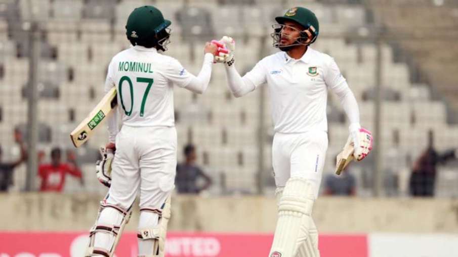 BAN vs ZIM Test Match Day 2 Tamim Iqbal Najmul Hossain Shanto Mominul Haque BAN vs ZIM Test Match Day 2 Tamim Iqbal Najmul Hossain Shanto Mominul Haque- India TV Hindi