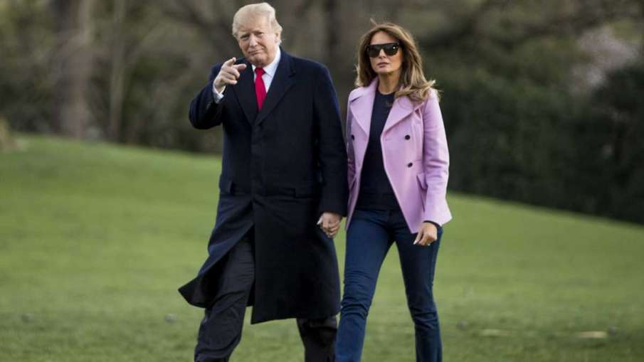 Donald Trump, Donald Trump Melania, Taj Mahal, Melania Trump Taj Mahal Donald Trump, Donald Trump Melania, Taj Mahal, Melania Trump Taj Mahal- India TV Hindi