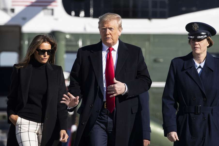 President Donald Trump, with first lady Melania Trump President Donald Trump, with first lady Melania Trump- India TV Hindi