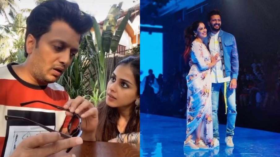 riteish deshmukh and genelia d'souza riteish deshmukh and genelia d'souza- India TV Hindi