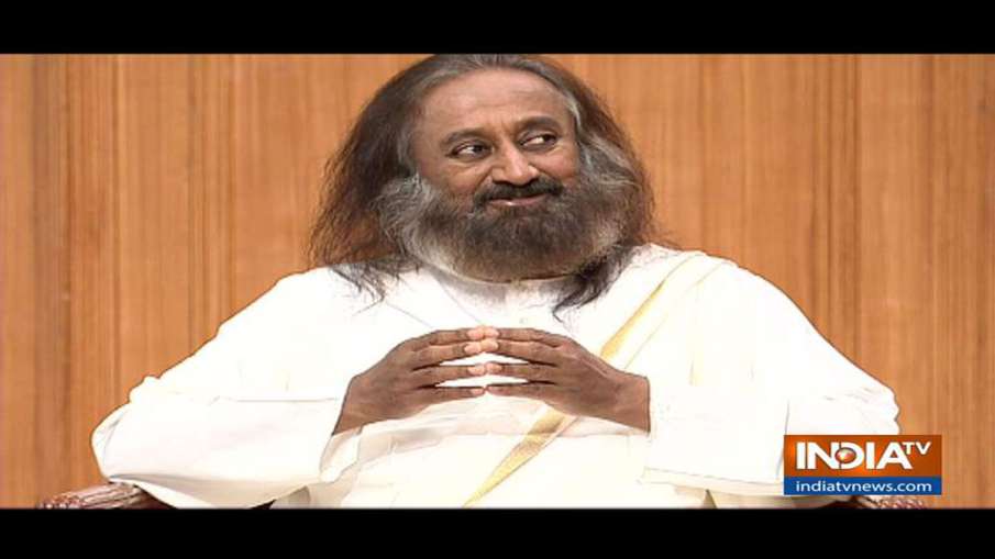 Sri Sri Ravishankar in Aap Ki Adalat Sri Sri Ravishankar in Aap Ki Adalat- India TV Hindi