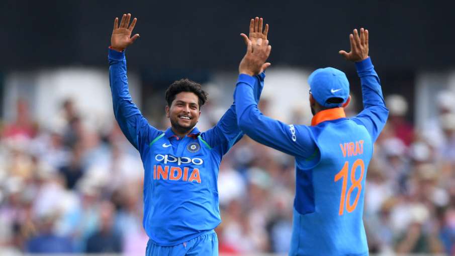 Kuldeep Yadav and Virat Kohli Kuldeep Yadav and Virat Kohli- India TV Hindi