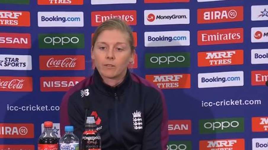 Heather Knight, Harmanpreet kaur, World Cup 2020, T20 World Cup, India vs England, IND vs ENG, Semi Heather Knight, Harmanpreet kaur, World Cup 2020, T20 World Cup, India vs England, IND vs ENG, Semi- India TV Hindi