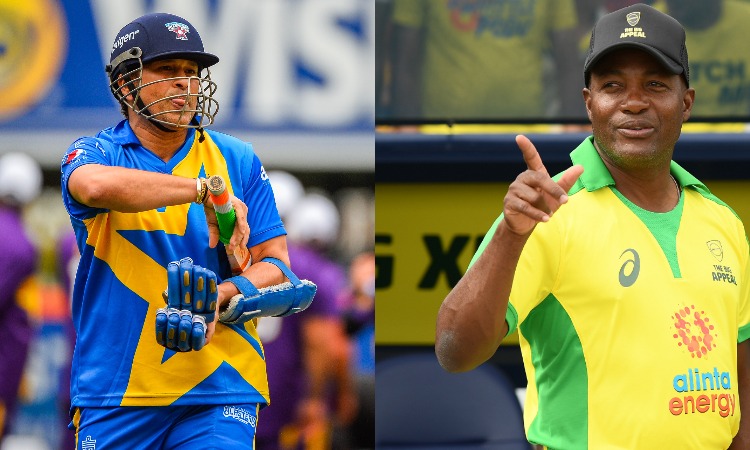 Sachin Tendulkar and Brian Lara Sachin Tendulkar and Brian Lara- India TV Hindi