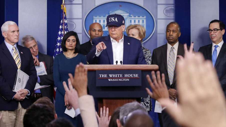 Donald Trump test coronavirus, Donald Trump Coronavirus, Trump Coronavirus Donald Trump test coronavirus, Donald Trump Coronavirus, Trump Coronavirus- India TV Hindi
