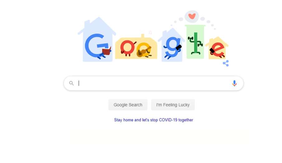 google doodle, coornavirus google doodle, coornavirus- India TV Hindi