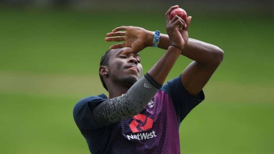 Jofra Archer, England training group, COVID-19 test, England vs West Indies Test series, bio-secure Jofra Archer, England training group, COVID-19 test, England vs West Indies Test series, bio-secure - India TV Hindi