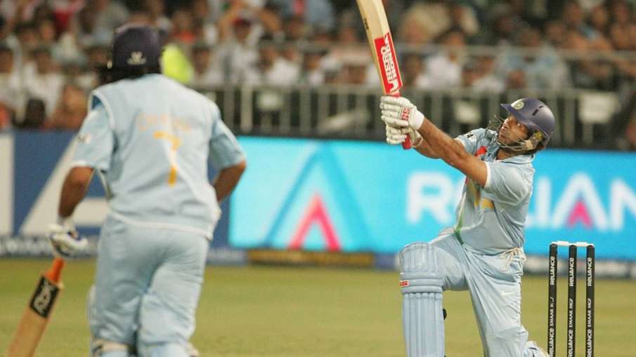Yuvraj Singh Six Sixes in 2007 T20 World Cup Against England Bowler Stuart Broad Yuvraj Singh Six Sixes in 2007 T20 World Cup Against England Bowler Stuart Broad- India TV Hindi