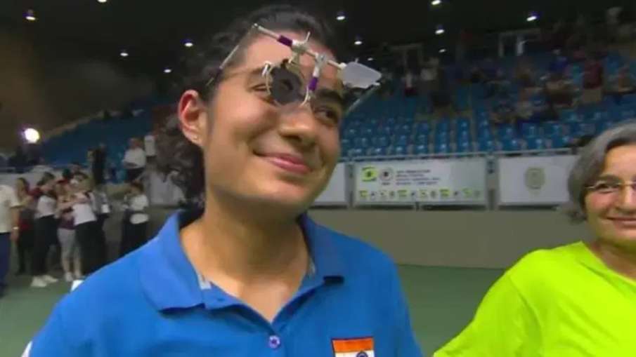 Yashaswini Deswal, shooting championship, online Yashaswini Deswal, shooting championship, online- India TV Hindi