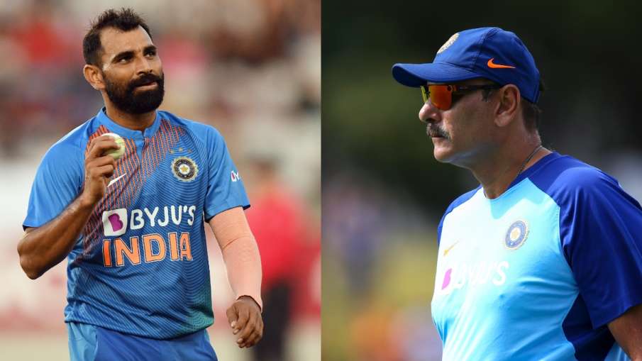 Shami and Ravi Shastri Shami and Ravi Shastri- India TV Hindi