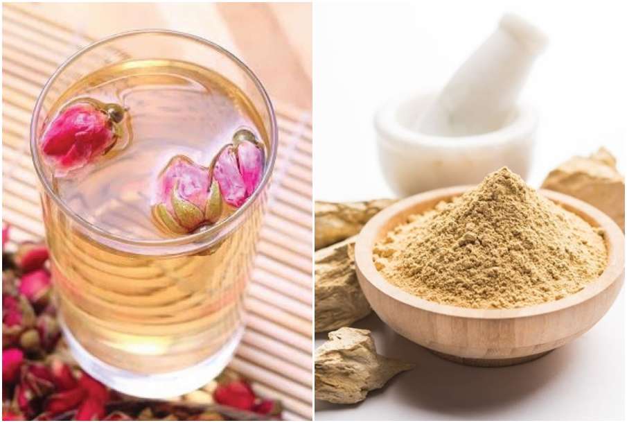 multani mitti and rose water for dry skin