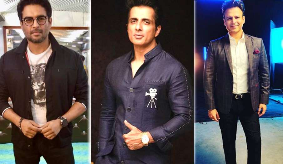 आर माधवन और विवेक ओबेरॉय ने की सोनू सूद की तारीफ आर माधवन और विवेक ओबेरॉय ने की सोनू सूद की तारीफ- India TV Hindi