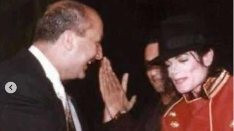 anupam kher and michael jackson anupam kher and michael jackson- India TV Hindi