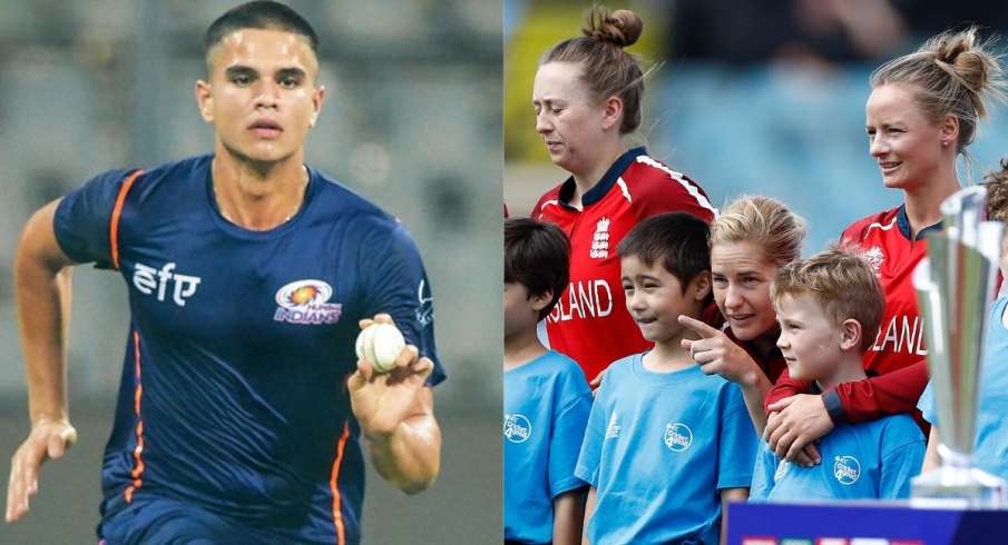 Sachin Tendulkar, Arjun Tendulkar, Danielle Wyatt, Virat Kohli, Yuzvendra Chahal, Danielle Wyatt Vir Sachin Tendulkar, Arjun Tendulkar, Danielle Wyatt, Virat Kohli, Yuzvendra Chahal, Danielle Wyatt Vir- India TV Hindi