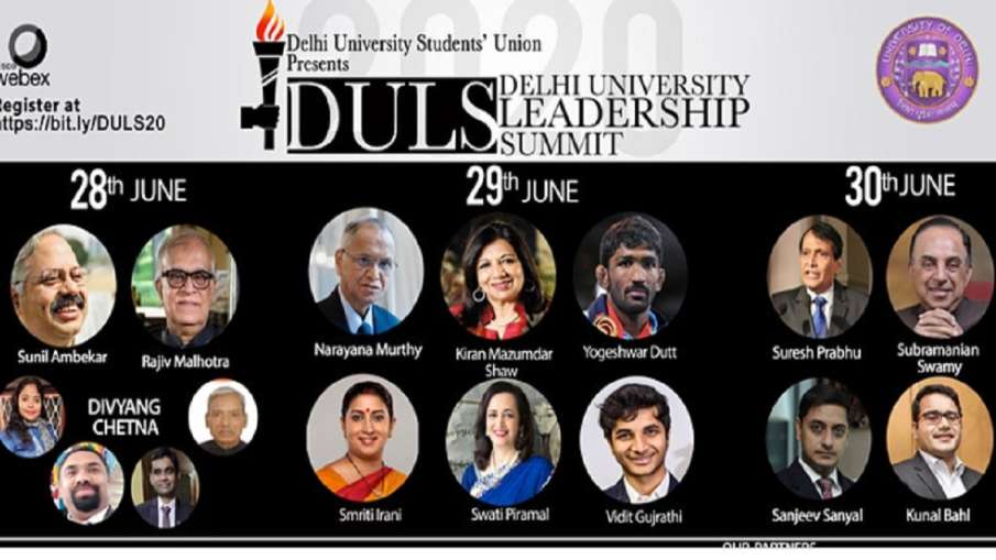 DELHI UNIVERSITY LEADERSHIP SUMMIT 2020, DUSL, DU DELHI UNIVERSITY LEADERSHIP SUMMIT 2020, DUSL, DU- India TV Hindi