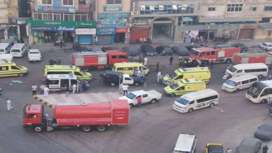 Egypt hospital fire kills 7 coronavirus patients Egypt hospital fire kills 7 coronavirus patients- India TV Hindi
