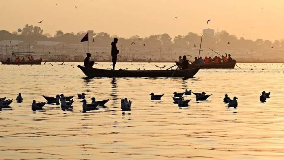 Triveni Sangam, Triveni Sangam Prayagraj, Prayagraj Ganga, Prayagraj Triveni Sangam, Triveni Sangam Prayagraj, Prayagraj Ganga, Prayagraj- India TV Hindi