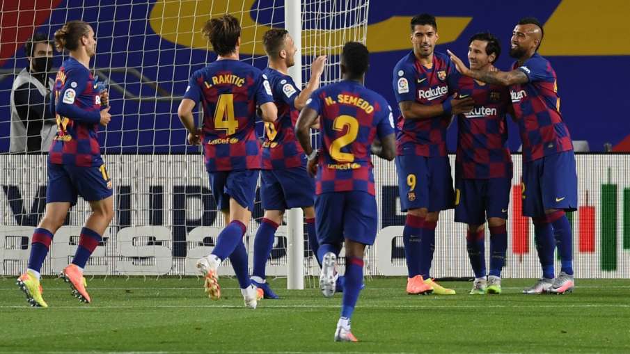 Barcelona beat Leganes with a goal from Lionel Messi Barcelona beat Leganes with a goal from Lionel Messi- India TV Hindi