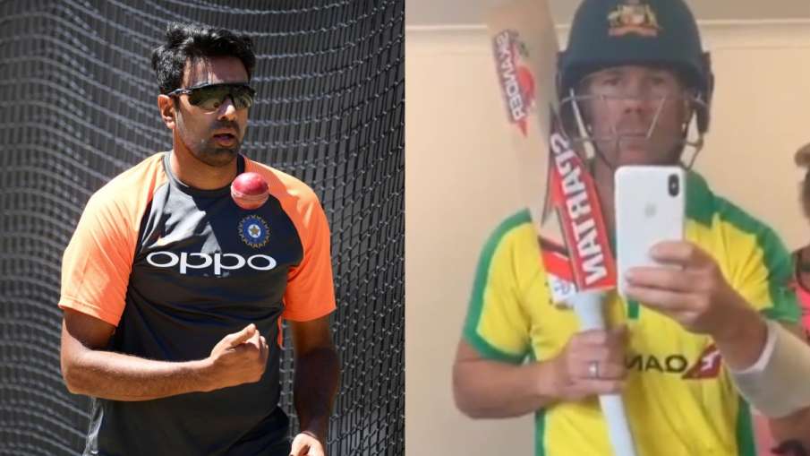 Ravichandran Ashwin mocked David Warner after Tik Tok banned in India Ravichandran Ashwin mocked David Warner after Tik Tok banned in India- India TV Hindi