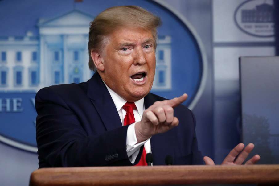 Donald Trump threatens military mobilization against violent US protests Donald Trump threatens military mobilization against violent US protests- India TV Hindi