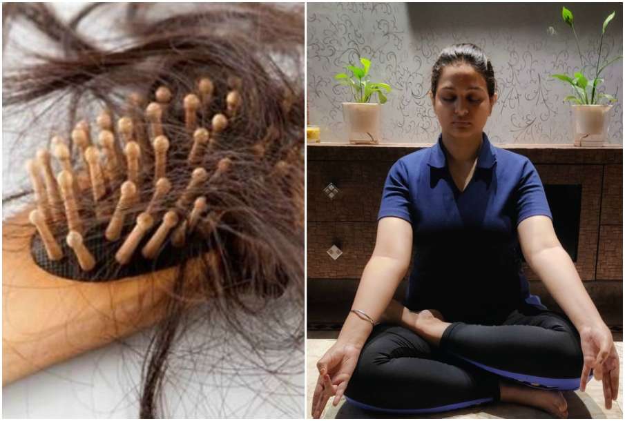 Hair Fall and Prithvi Mudra Hair Fall and Prithvi Mudra - India TV Hindi
