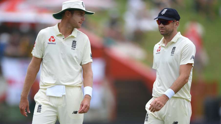 James Anderson and Stuart Borad James Anderson and Stuart Borad- India TV Hindi
