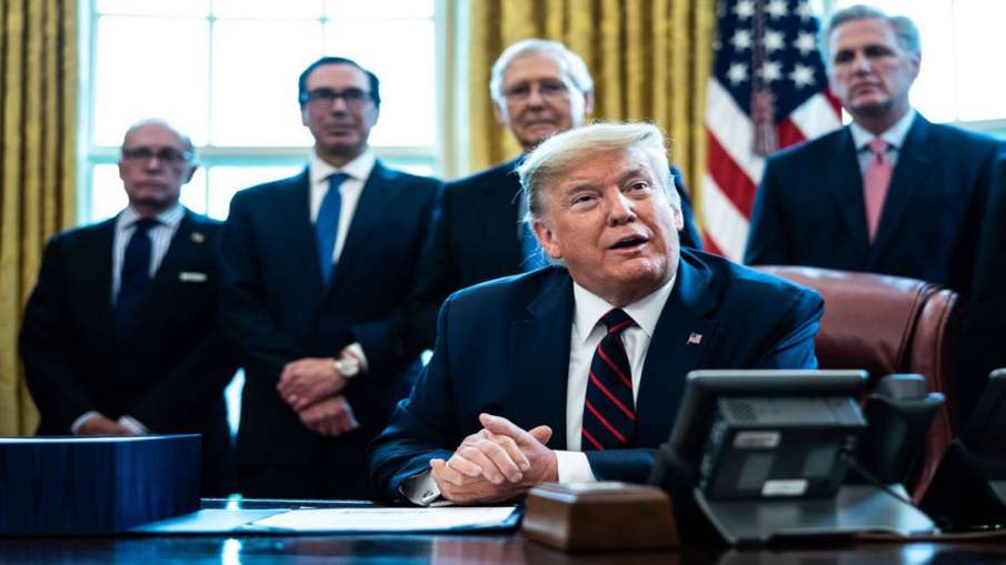 Mnuchin says GOP coronavirus relief package will be released Monday Mnuchin says GOP coronavirus relief package will be released Monday- India TV Hindi