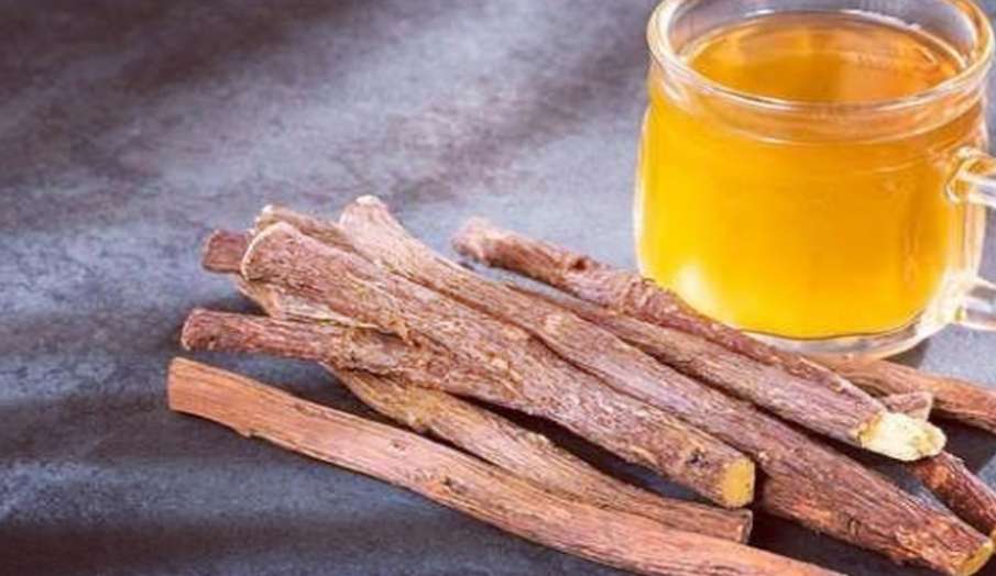 औषधीय गुणों भरपूर मुलेठी का बस इतनी मात्रा में करें सेवन, इम्यूनिटी बूस्ट होने के साथ मिलेंगे ये फाय औषधीय गुणों भरपूर मुलेठी का बस इतनी मात्रा में करें सेवन, इम्यूनिटी बूस्ट होने के साथ मिलेंगे ये फाय- India TV Hindi