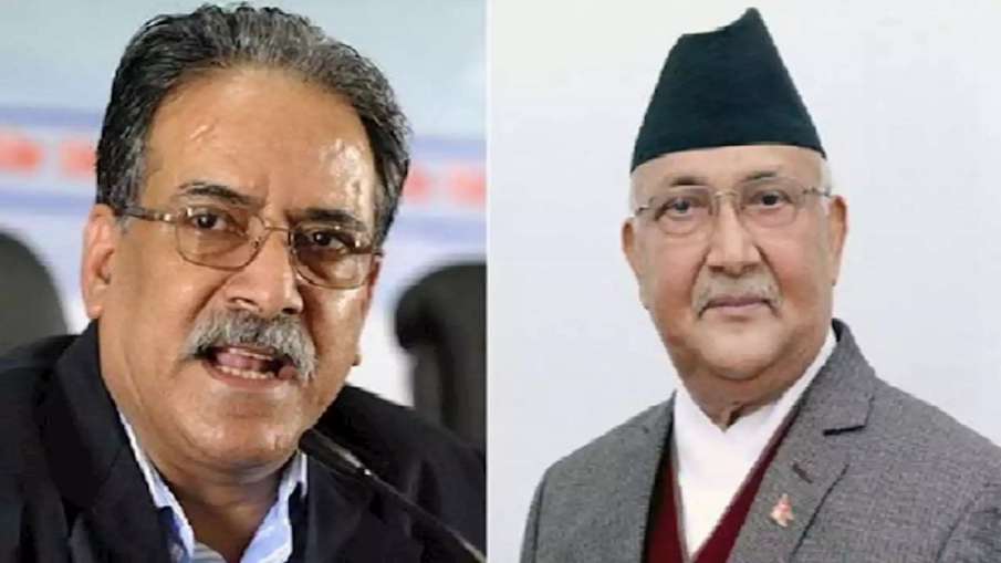 Drama over Communist Party Standing Committee meeting in Nepal between Oli and Prachanda Drama over Communist Party Standing Committee meeting in Nepal between Oli and Prachanda- India TV Hindi