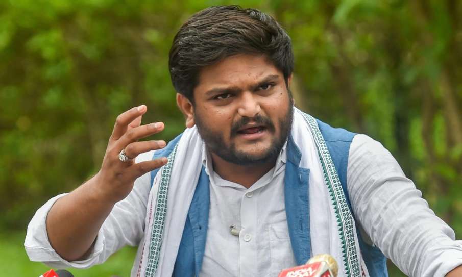 Hardik Patel appointed Working President of Gujarat Pradesh Congress Committee Hardik Patel appointed Working President of Gujarat Pradesh Congress Committee- India TV Hindi