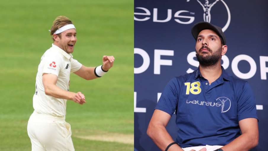Yuvraj Singh praises Stuart Broad fiercely, says this against 6 sixes against him Yuvraj Singh praises Stuart Broad fiercely, says this against 6 sixes against him- India TV Hindi