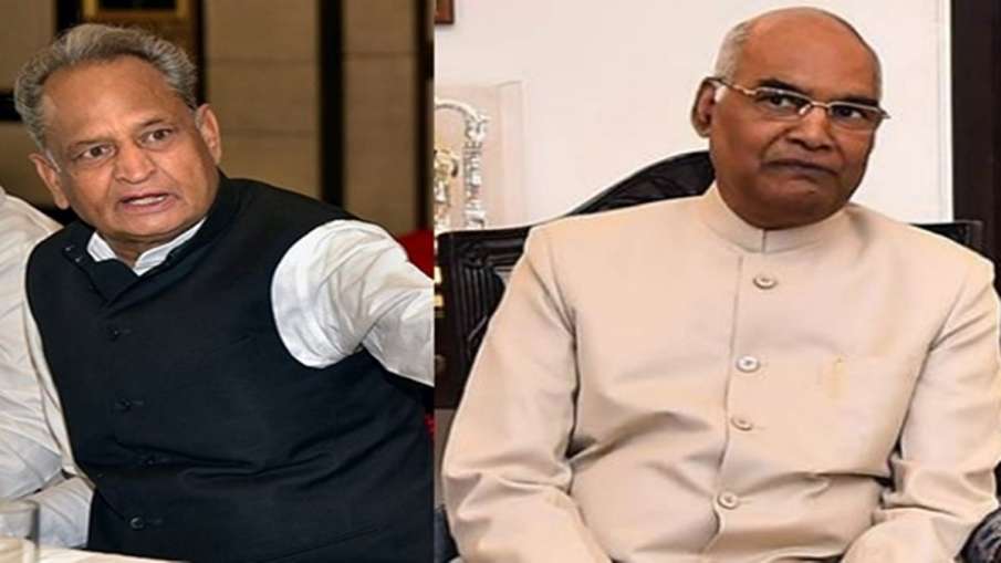 Rajasthan congress asks President to interrupt in political crisis Rajasthan congress asks President to interrupt in political crisis - India TV Hindi