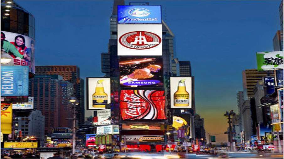 Pictures of Lord Ram and Ram Temple will be displayed on August 5 on Times Square in America Pictures of Lord Ram and Ram Temple will be displayed on August 5 on Times Square in America- India TV Hindi