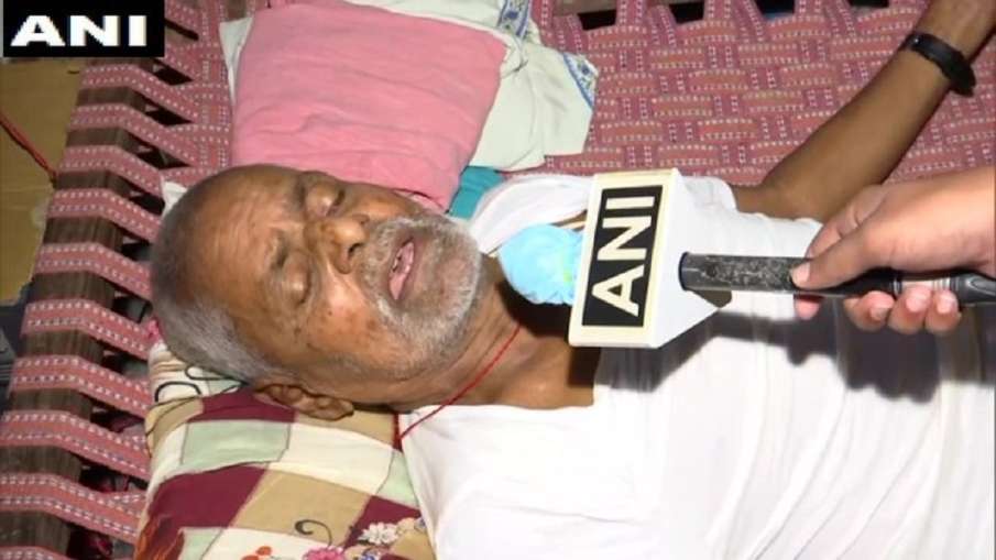 vikas dubey father reaction on his last rites vikas dubey father reaction on his last rites- India TV Hindi