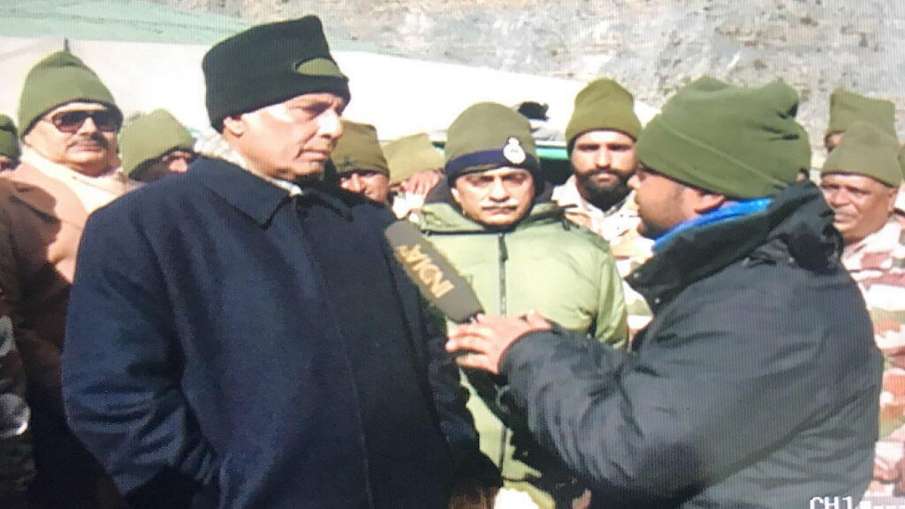 India TV Exclusive: Defence Minister Rajnath Singh to review situation on LAC India TV Exclusive: Defence Minister Rajnath Singh to review situation on LAC- India TV Hindi