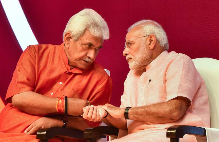 Jammu and Kashmir Lt. Governor Manoj Sinha called meeting on Friday Jammu and Kashmir Lt. Governor Manoj Sinha called meeting on Friday- India TV Hindi