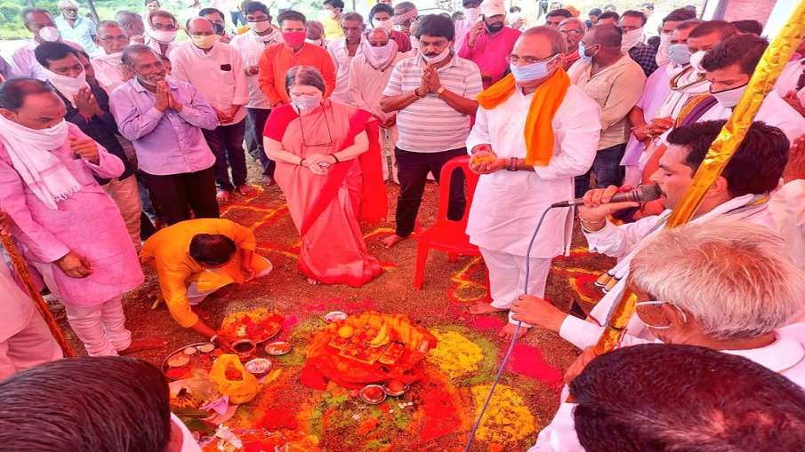 ayodhya like ram mandir to be constructed on narmada river bank in madhya pradesh Khargon । यहां भी ayodhya like ram mandir to be constructed on narmada river bank in madhya pradesh Khargon । यहां भी - India TV Hindi