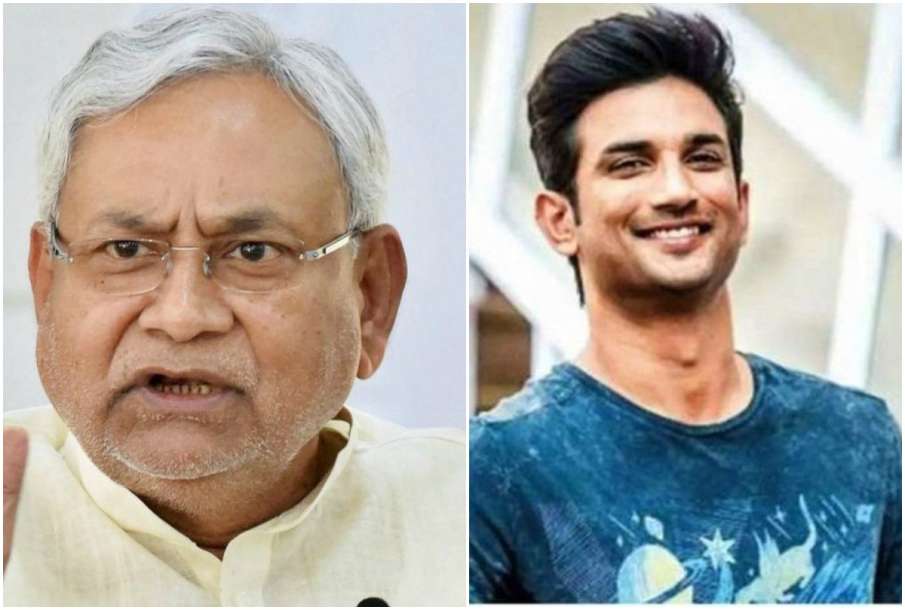 Nitish Kumar and Sushant Nitish Kumar and Sushant - India TV Hindi