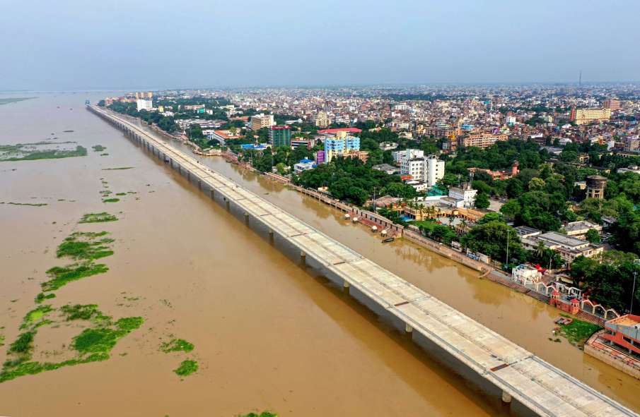 Flood situation in Bihar grim as water level in Ganga rises Flood situation in Bihar grim as water level in Ganga rises- India TV Hindi