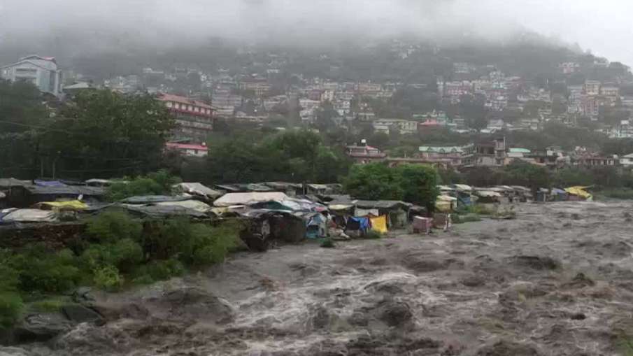 Himachal Pradesh: Flood like situation in Kullu following heavy rainfall in the region Himachal Pradesh: Flood like situation in Kullu following heavy rainfall in the region- India TV Hindi