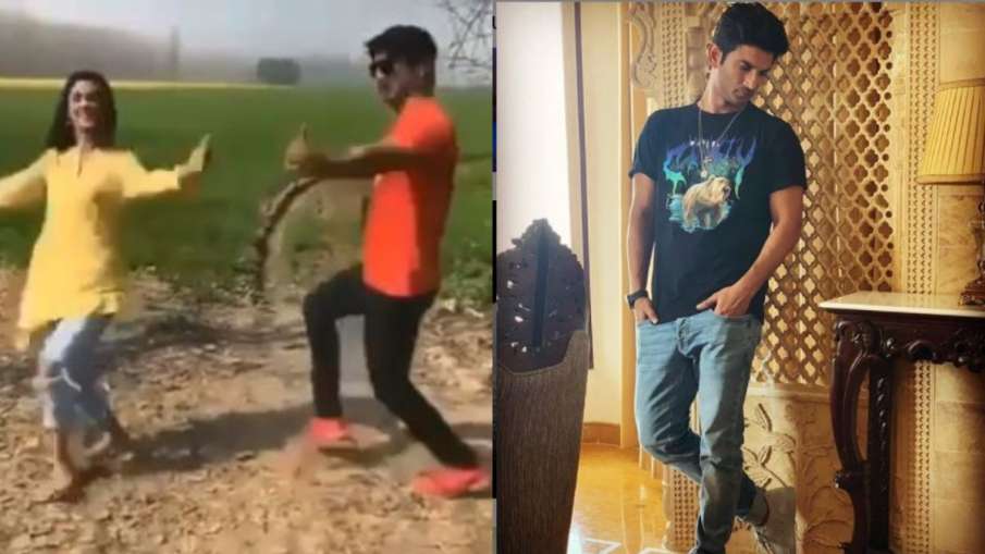 sushant singh rajput dance video sushant singh rajput dance video- India TV Hindi