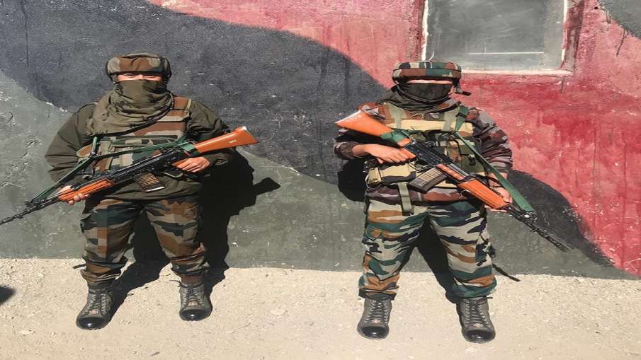 Women security personnel deployed in Kashmir Women security personnel deployed in Kashmir- India TV Hindi