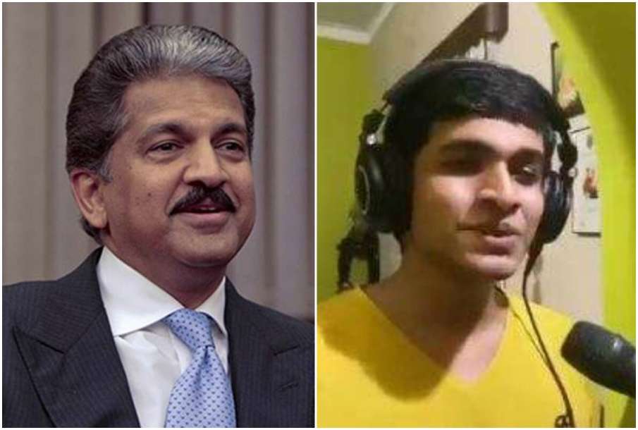 Anand Mahindra and Saurav Kishan Anand Mahindra and Saurav Kishan- India TV Hindi