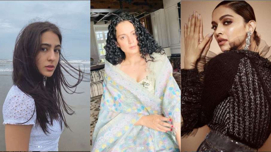 sara ali khan kangana ranaut and deepika padukone sara ali khan kangana ranaut and deepika padukone- India TV Hindi