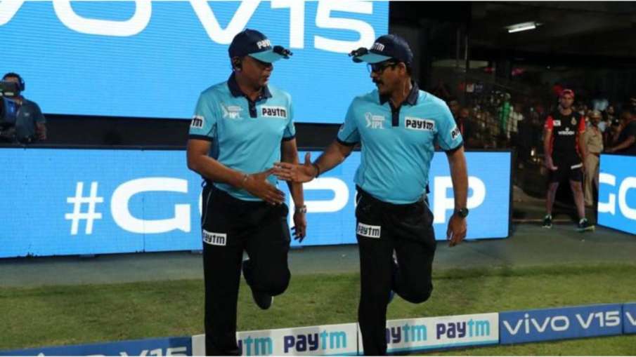 Corona test of all umpires and referees of IPL, know what was the report Corona test of all umpires and referees of IPL, know what was the report- India TV Hindi