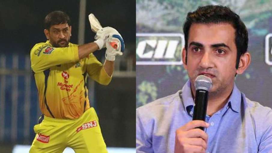 After poor performance in IPL 2020, Gautam Gambhir spoke about MS Dhoni After poor performance in IPL 2020, Gautam Gambhir spoke about MS Dhoni- India TV Hindi