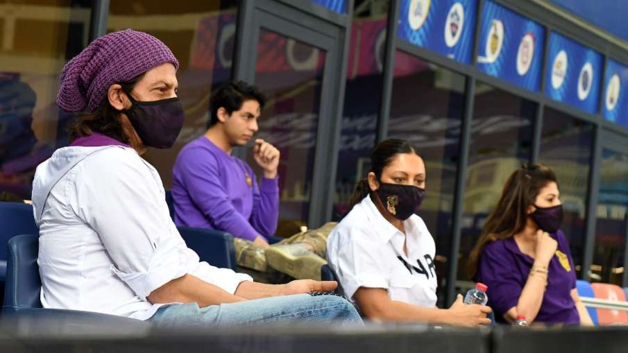 Shah Rukh Khan, Dubai, IPL, IPL 2020, KKR, KKR vs RR, Kolkata Knight Riders, Shah Rukh Khan in Dubai Shah Rukh Khan, Dubai, IPL, IPL 2020, KKR, KKR vs RR, Kolkata Knight Riders, Shah Rukh Khan in Dubai- India TV Hindi