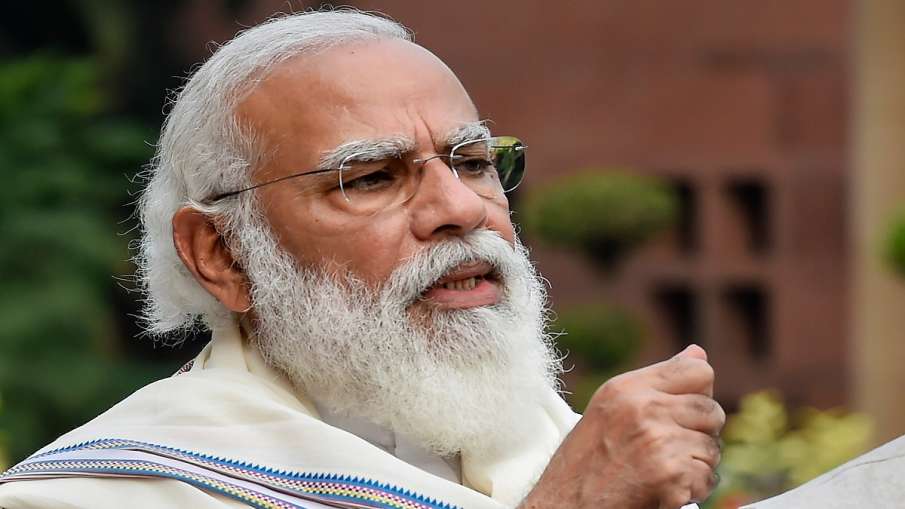 MSP को लेकर फैलाई जा रही बातें सरासर झूठ, समर्थन मूल्य के लिए सरकार प्रतिबद्ध: पीएम मोदी MSP को लेकर फैलाई जा रही बातें सरासर झूठ, समर्थन मूल्य के लिए सरकार प्रतिबद्ध: पीएम मोदी- India TV Hindi