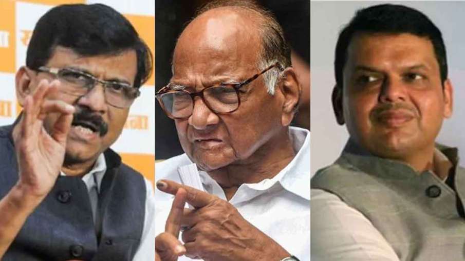 Saharad Pawar, Sanjay Raut meets Devendra Fadnavis, Sanjay Raut, Devendra Fadnavis Saharad Pawar, Sanjay Raut meets Devendra Fadnavis, Sanjay Raut, Devendra Fadnavis- India TV Hindi
