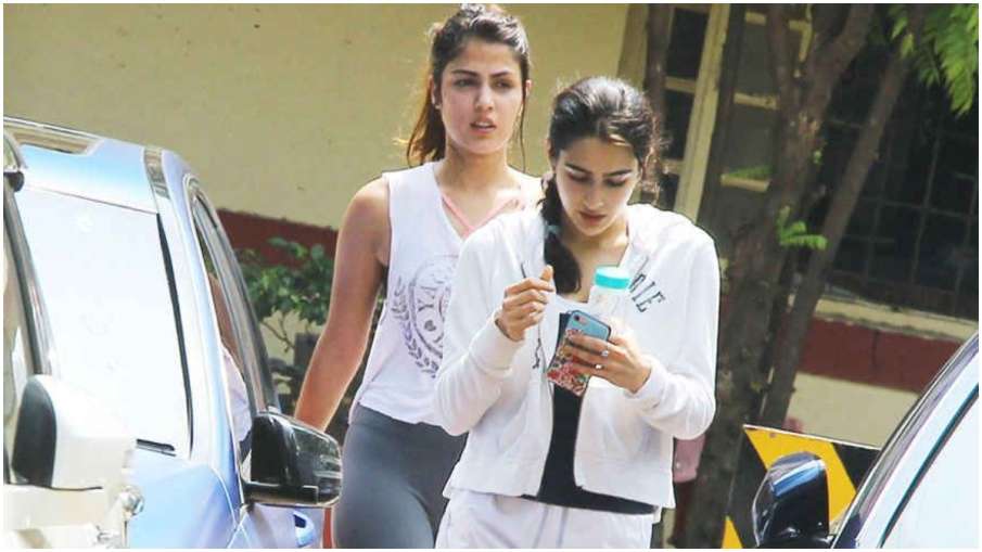 sushant singh rajput, sara ali khan, rhea chakraborty sushant singh rajput, sara ali khan, rhea chakraborty- India TV Hindi